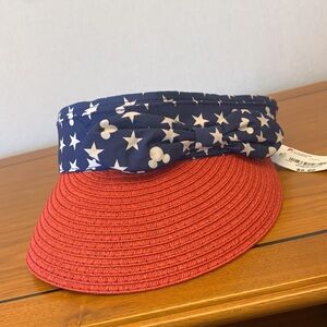 Disney Patriotic Visor • NWT!